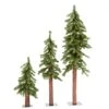 Vickerman Unlit Artificial Christmas Tree (Set Of 3) (362280) -Light Bulbs Shop 362280alg
