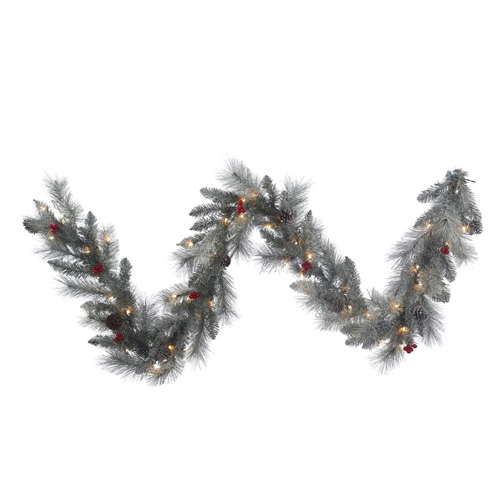 Vickerman Pre-Lit Artificial Christmas Garland (370469) 3 Vickerman Pre-Lit Artificial Christmas Garland (370469)