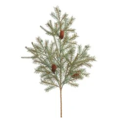 Vickerman Artificial Christmas Spray With Pine Cones (371640)
