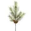 Vickerman Unlit Artificial Christmas Spray With Pine Cones (371992)