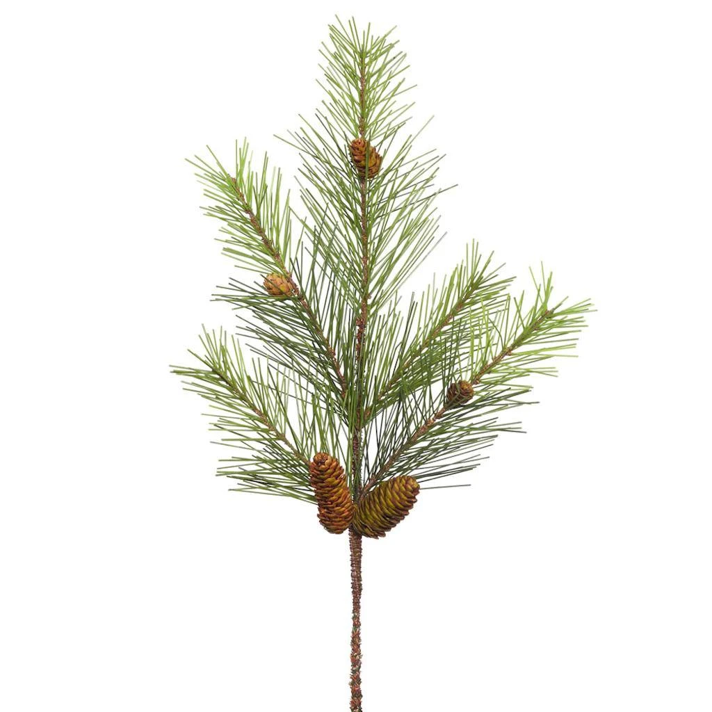 Vickerman Unlit Artificial Christmas Spray With Pine Cones (371992) 3 Vickerman Unlit Artificial Christmas Spray With Pine Cones (371992)