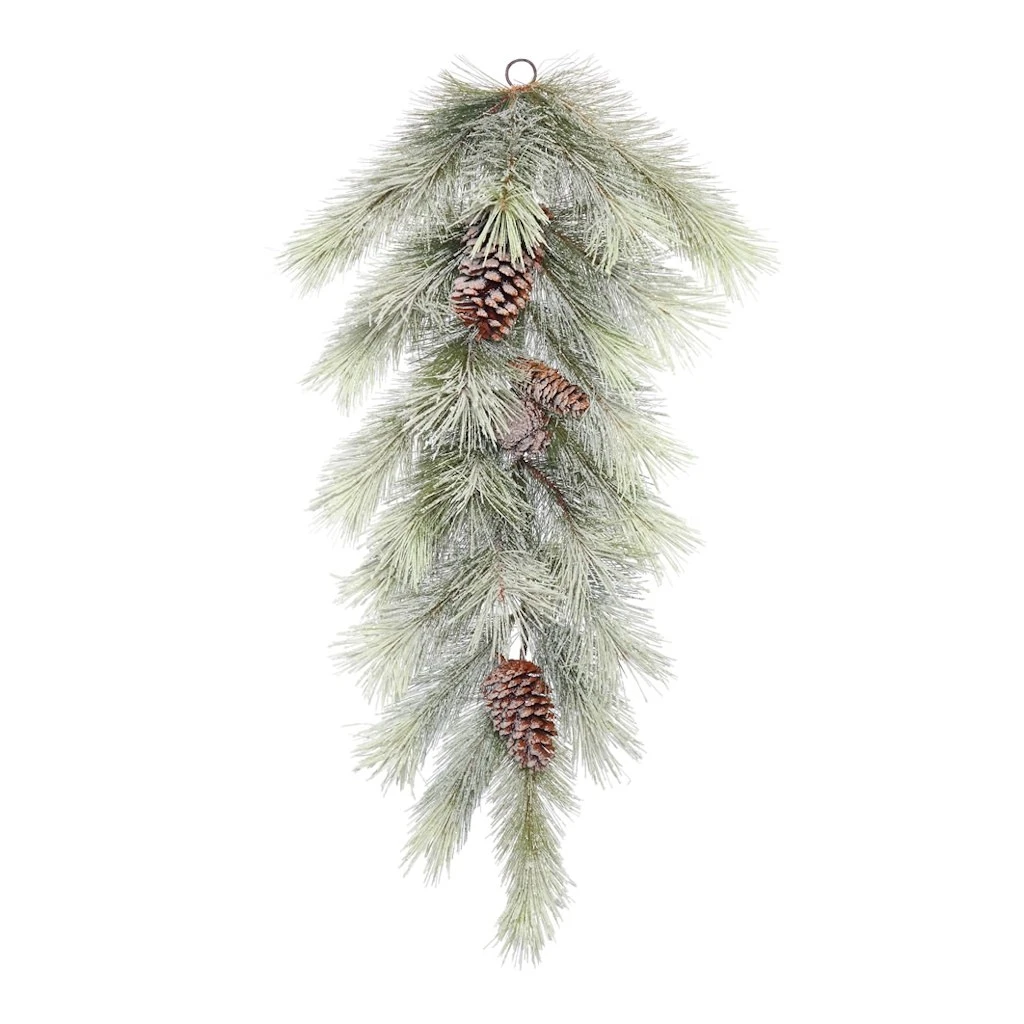 Vickerman Unlit Artificial Christmas Teardrop With Pine Cones (372265) 3 Vickerman Unlit Artificial Christmas Teardrop With Pine Cones (372265)