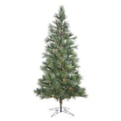 Vickerman Unlit Artificial Christmas Tree With Pine Cones (373279)
