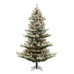 Vickerman Pre-Lit Artificial Christmas Tree (Includes On / Off Foot Switch) (373927)