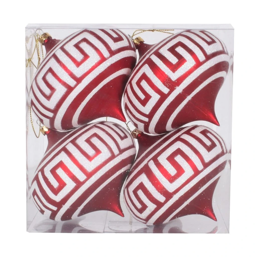 Vickerman Christmas Tree Ornament (4 Pack) (375914) 3 Vickerman Christmas Tree Ornament (4 Pack) (375914)