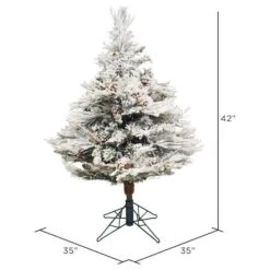 Vickerman Unlit Artificial Christmas Tree With Pine Cones (383490) 7 Vickerman Unlit Artificial Christmas Tree With Pine Cones (383490) -Light Bulbs Shop 3834902md