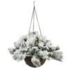 Vickerman Artificial Hanging Basket (448687) 2 Vickerman Artificial Hanging Basket (448687) -Light Bulbs Shop 448687lg