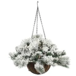 Vickerman Artificial Hanging Basket (448687) -Light Bulbs Shop 448687md