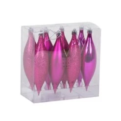 Vickerman Christmas Ornament (8 Pack) (480380) -Light Bulbs Shop 4803802md