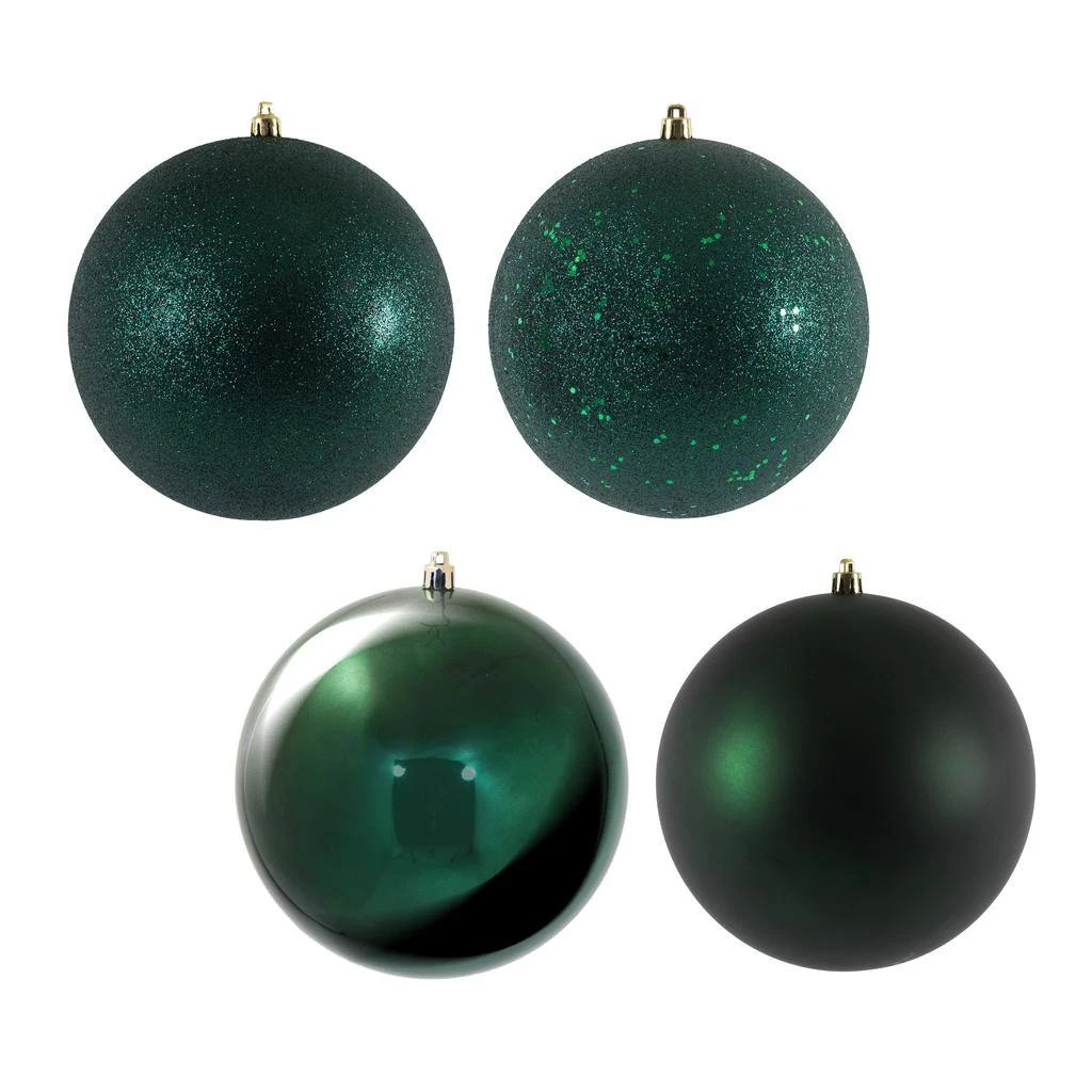 Vickerman Christmas Tree Ornament (Set Of 4) (484401) 3 Vickerman Christmas Tree Ornament (Set Of 4) (484401)