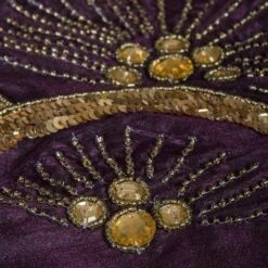 Vickerman Christmas Tree Skirt (505540) -Light Bulbs Shop 505540add2md