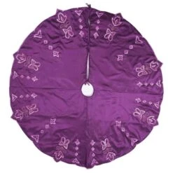 Vickerman Christmas Tree Skirt (505564) -Light Bulbs Shop 505564md