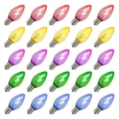 Vickerman Christmas Light Bulb Replacement (25 Pack) (509623)