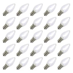 Vickerman LED Christmas Light Bulb Replacement (25 Pack) (509722)