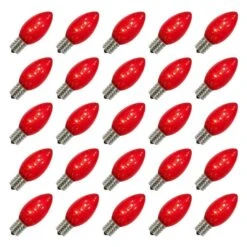 Vickerman LED Christmas Light Bulb Replacement (25 Pack) (509906)