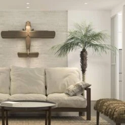 Vickerman Unlit Artificial Palm Tree (525654) -Light Bulbs Shop 525654roommd