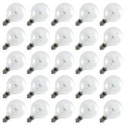Sival Christmas Light Bulb Replacement (25 Pack) (56287)