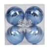 Vickerman Christmas Tree Ornament (4 Pack) (576434) 1 Vickerman Christmas Tree Ornament (4 Pack) (576434) -Light Bulbs Shop 576434lg