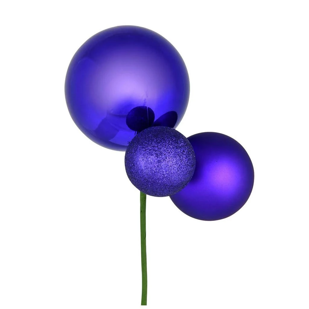 Vickerman Christmas Pick (3 Pack) (593561) 3 Vickerman Christmas Pick (3 Pack) (593561)