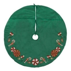 Vickerman Christmas Tree Skirt (618424) 9 Vickerman Christmas Tree Skirt (618424) -Light Bulbs Shop 618424amd