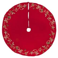Vickerman Christmas Tree Skirt (618448) -Light Bulbs Shop 618448amd