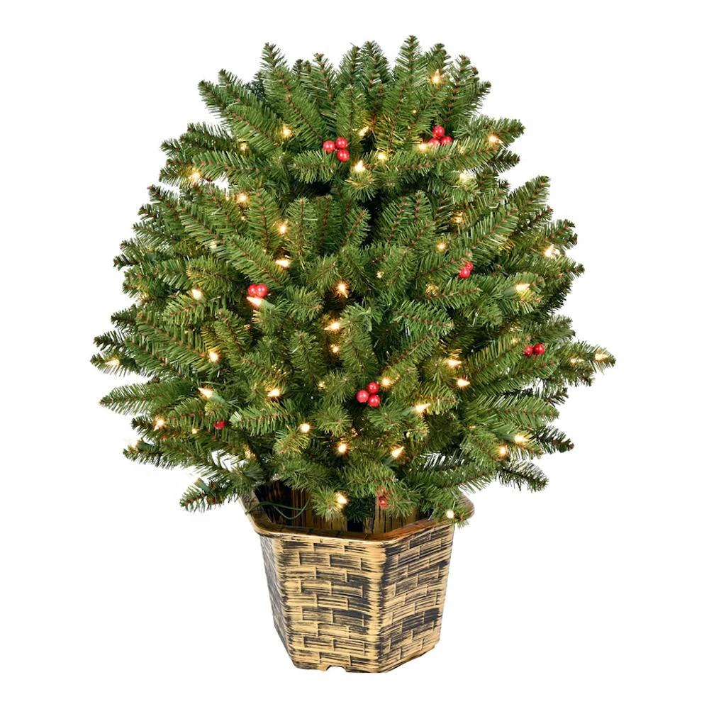 Vickerman Unlit Artificial Christmas Bush (627648) 3 Vickerman Unlit Artificial Christmas Bush (627648)
