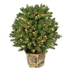 Vickerman Unlit Artificial Christmas Bush (627648) 6 Vickerman Unlit Artificial Christmas Bush (627648) -Light Bulbs Shop 627648md