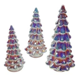 Gerson Lighted Tree (Set Of 3) (63692)