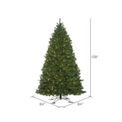 Vickerman Artificial Christmas Tree (646779) -Light Bulbs Shop 646779texmd