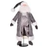 Vickerman Silver Sleigh Bells Santa Doll Stand (659830) -Light Bulbs Shop 659830lg
