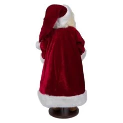 Vickerman Deck The Halls Santa Doll With Stand (659908) -Light Bulbs Shop 659908backmd