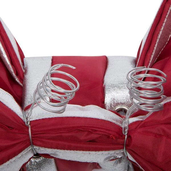 Vickerman Red-Silvr Nylon Outdoor Bow (667361) 6 Vickerman Red-Silvr Nylon Outdoor Bow (667361) - Image 4