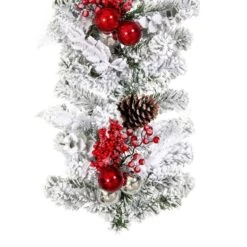 Vickerman Artificial Unlit Christmas Garland (675694) -Light Bulbs Shop 675694addmd