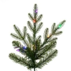 Vickerman Pre-Lit Artificial Christmas Tree (676059) -Light Bulbs Shop 676059closemd