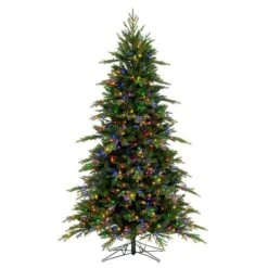 Vickerman Pre-Lit Artificial Christmas Tree (676233) -Light Bulbs Shop 676233md