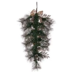 Vickerman Unlit Artificial Christmas Teardrop (676905) -Light Bulbs Shop 676905backmd