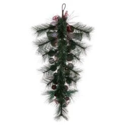 Vickerman Unlit Artificial Christmas Teardrop (676950) -Light Bulbs Shop 676950backmd
