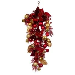 Vickerman Unlit Artificial Christmas Teardrop (677155) 6 Vickerman Unlit Artificial Christmas Teardrop (677155) -Light Bulbs Shop 677155md