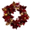 Vickerman Unlit Christmas Ornament Wreath (677162)
