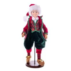 Vickerman Christmas Figurine (677537) -Light Bulbs Shop 677537md