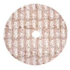 Vickerman Christmas Tree Skirt (686577) -Light Bulbs Shop 686577md 1