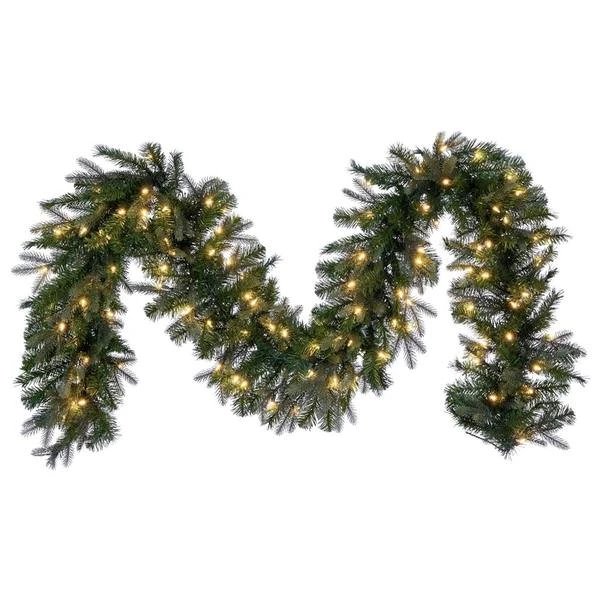 Vickerman Prelit Artificial Christmas Garland (692288) 4 Vickerman Prelit Artificial Christmas Garland (692288) - Image 2