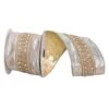 Vickerman Decorative Ribbon (714089) -Light Bulbs Shop 714089lg