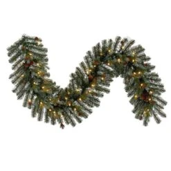 Vickerman Artificial Unlit Artificial Christmas Garland (718285) 6 Vickerman Artificial Unlit Artificial Christmas Garland (718285) -Light Bulbs Shop 718285md