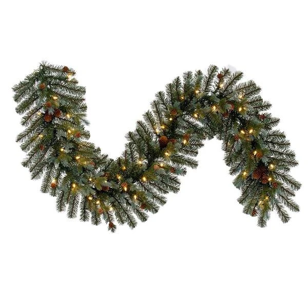 Vickerman Artificial Unlit Artificial Christmas Garland (718285) 4 Vickerman Artificial Unlit Artificial Christmas Garland (718285) - Image 2