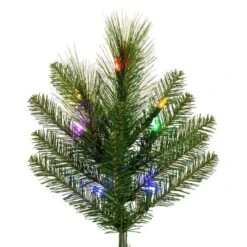 Vickerman Pre-Lit Artificial Christmas Tree (719121) -Light Bulbs Shop 719091branchmd 1