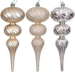 Vickerman Christmas Ornament Assortment (6 Pack) (732267)