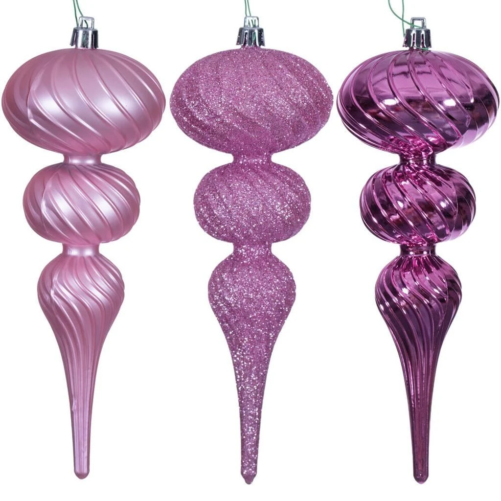 Vickerman Christmas Ornament Assortment (6 Pack) (732342) 3 Vickerman Christmas Ornament Assortment (6 Pack) (732342)