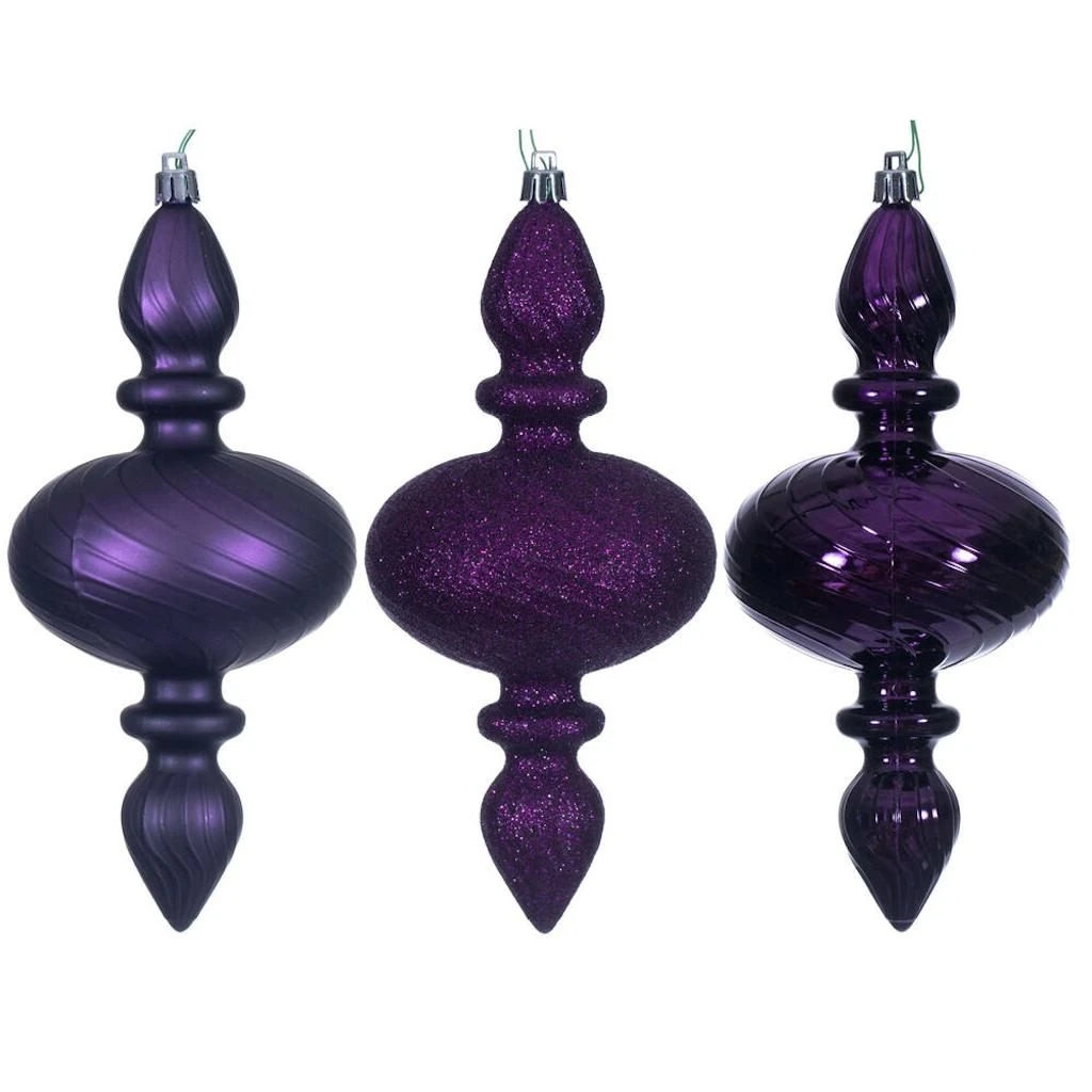 Vickerman Christmas Ornament Assortment (6 Pack) (732458) 3 Vickerman Christmas Ornament Assortment (6 Pack) (732458)