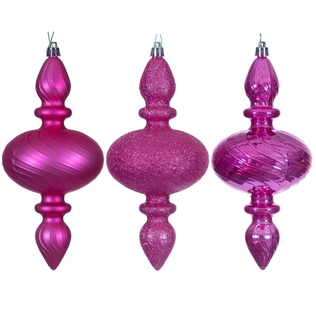 Vickerman Christmas Ornament Assortment (6 Pack) (732502) 3 Vickerman Christmas Ornament Assortment (6 Pack) (732502)